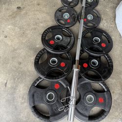 Olympic Weight Bar Set