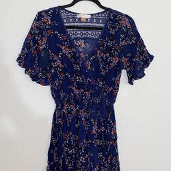 Bohemian Soft Mini Dress 