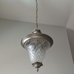 Beautiful Crystal Chandelier (Brush Nickel)