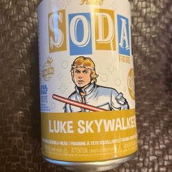 Funko Vinyl Soda: Star Wars Luke Skywalker Collectible  2022 Galactic Convention