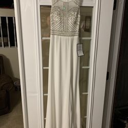 Prom Dress - White