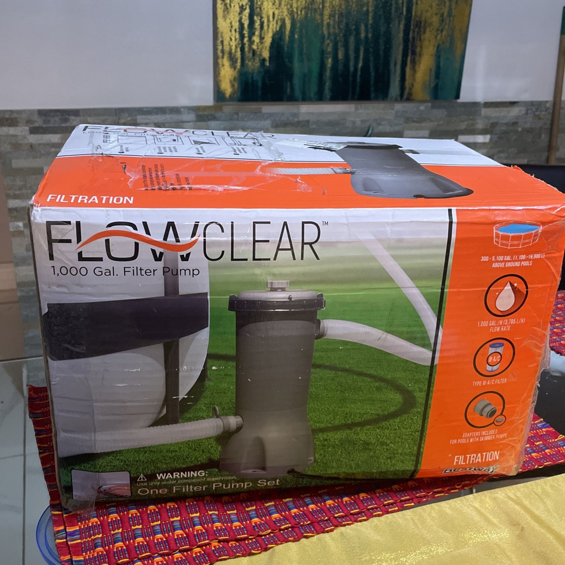 Flow Filter Pump