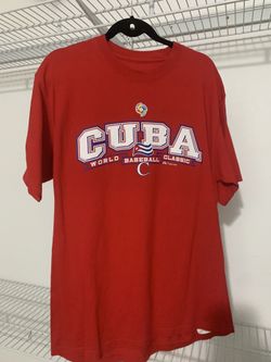 2009 WBC Tee Shirt Cuba Medium