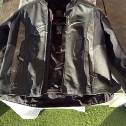 Alpinestars Leather Motorcycle Jacket New