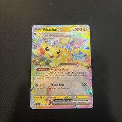 Pikachu ex 057/191 Pokemon TCG Scarlet & Violet: Surging Sparks