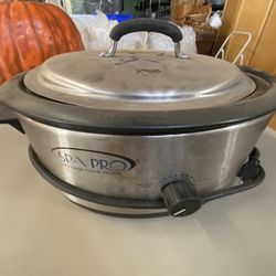 Used Spa Pro Massage Stone Heater With Stones