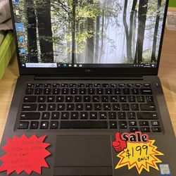 Dell Latitude 7400 14” Intel Core i5-8th Gen 16gb Ram 256gb SSD Win 10 Pro Baclit Keys , Charger. 