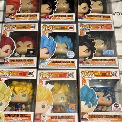 Funko Pop Collection And Anime Figures