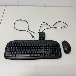 Logitech EX100 Wireless Keyboard & Mouse Set