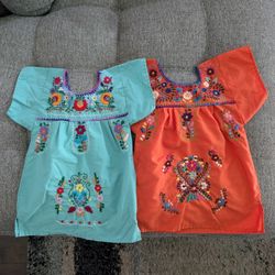 Toddler 1 Mexican Dresses 