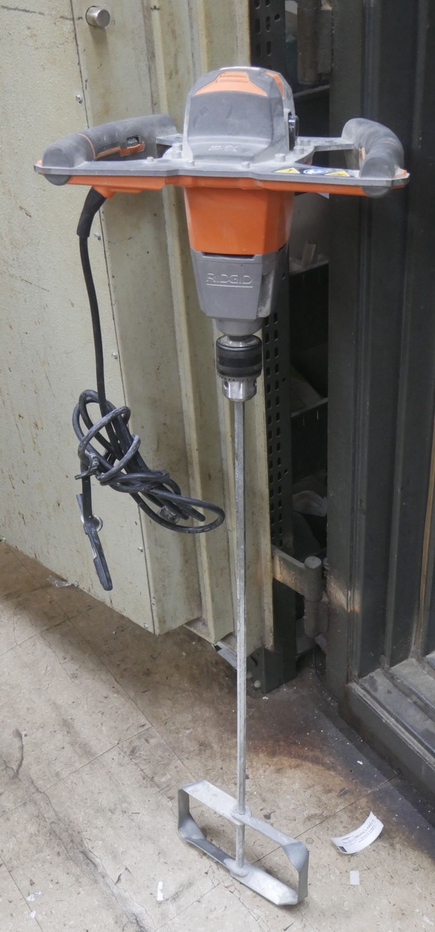 Ridgid Drill mud mixer R7135 pre owned 888578-1