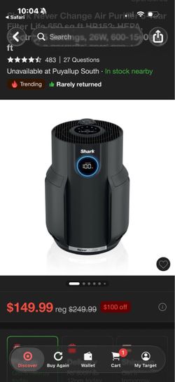 Shark NeverChange Air Purifier