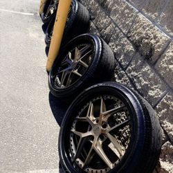 Niche Vice Bronze Wheels 
