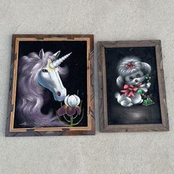 Cool Velvet Vintage Wall Hangers 