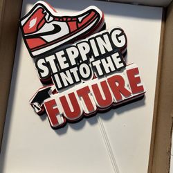Nike Graduation Cake Topper