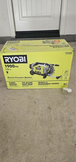 1900 PSI 1.2 GPM Cold Water Wheeled Corded Electric Pressure Washer