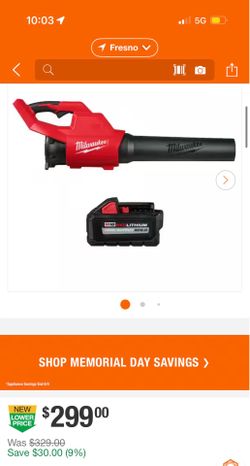 Milwaukee fuel m18 blower