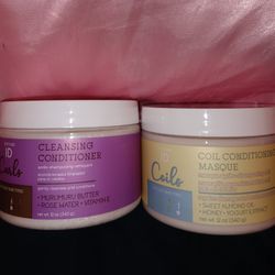 Texture ID Curls Cleansing Conditioner And Coil Conditioner Masque