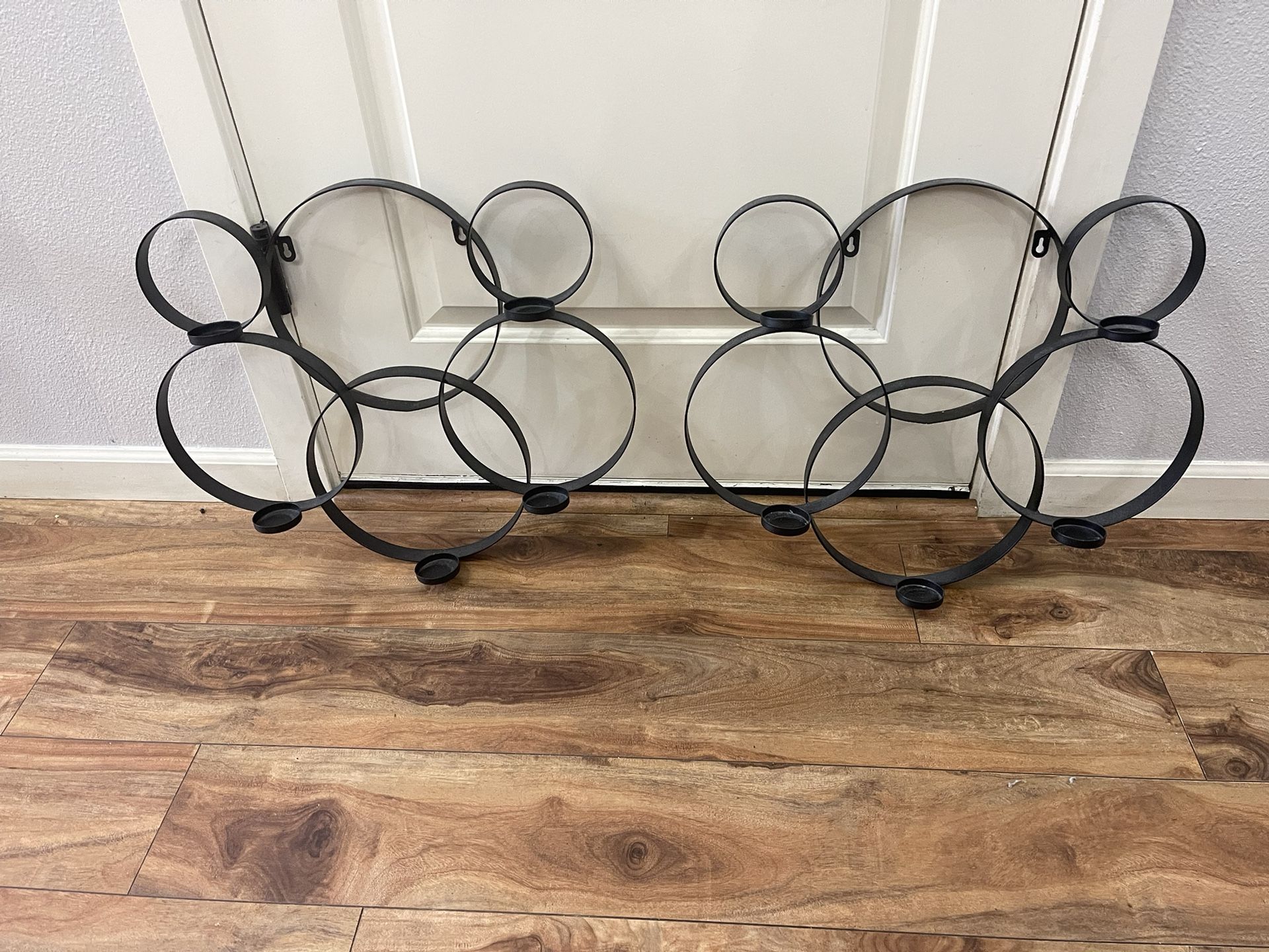 Set Of Two Metal Candle Holder !!! 24” X 24”