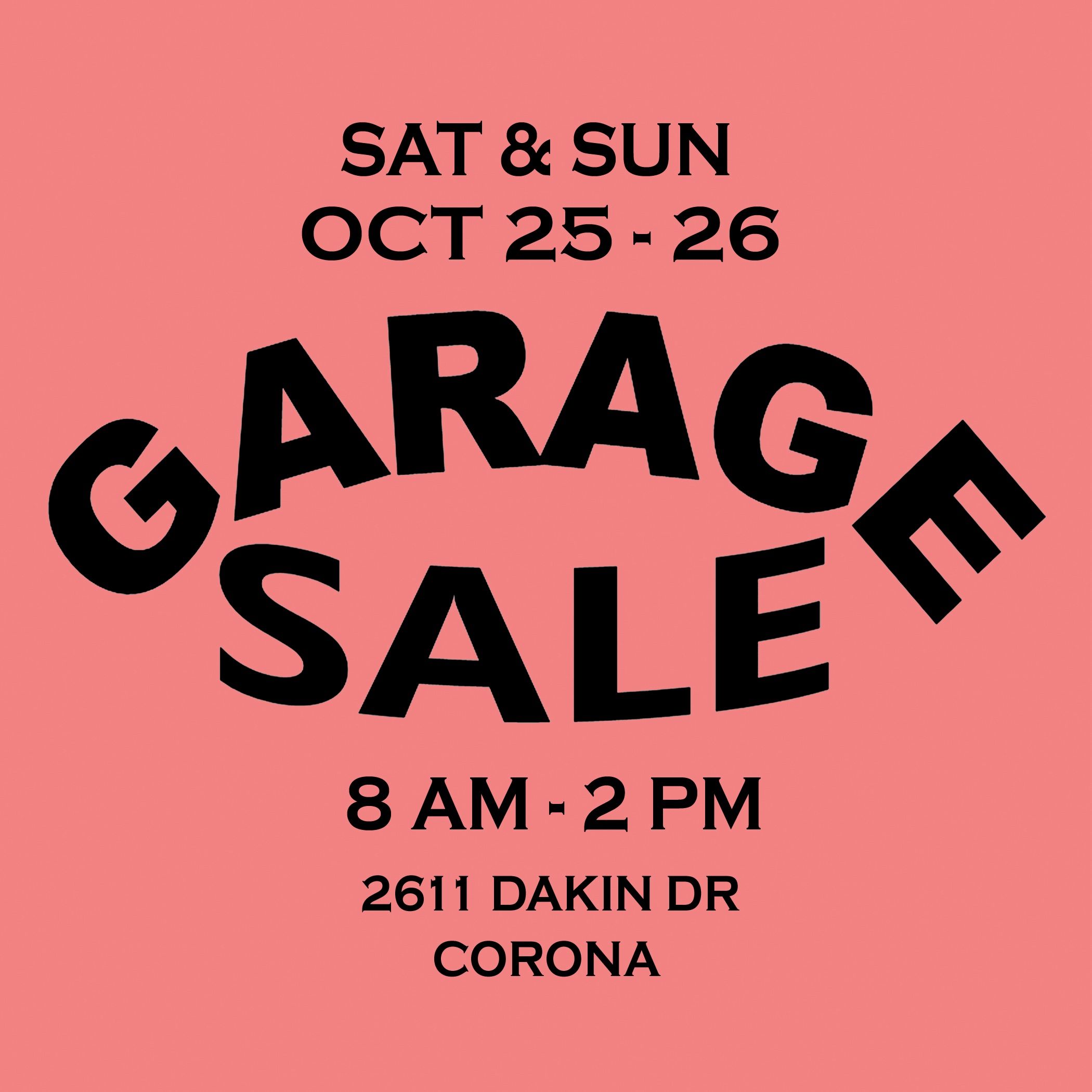 Garage Sale