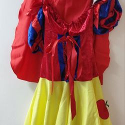 Women's Snow White Halloween Costume Size M
