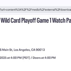 Dodgers Tickets 