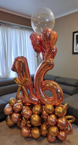 Sweet 16 Balloon Arrangement