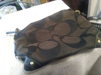 Black Coach Purse In Very Good Condition