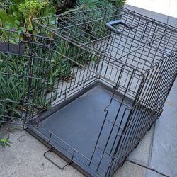 Small dog cage animal crate training cat kennel house wire folding