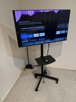 Smart TV with Mobile Stand