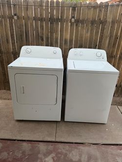 washer and dryer