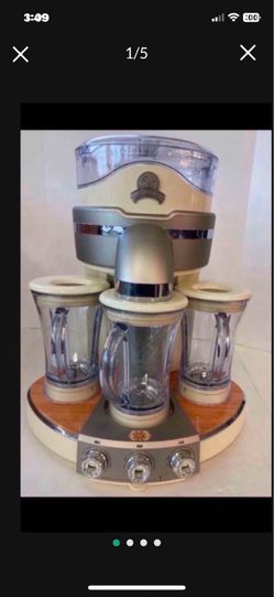 Margaritaville Tahiti Margarita Machine-for Margaritas, Smoothies, and Frozen Drinks, 3 24-Ounce Pitchers