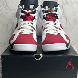 Jordan 6 “Carmine “ Size 13 