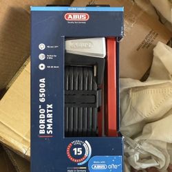 ABUS BORDO 6500A SmartX Bluetooth Bike Lock - BRAND NEW!