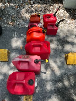 Set of Gas Cans