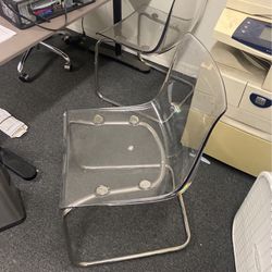 Clear Ikea Chair