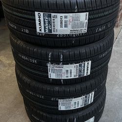 Brand New Tires “ Kumho Solus Majesty 9