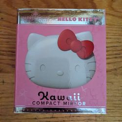 Hello kitty face impressions portable mirror
