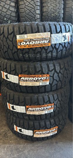 New 35/12.50/20 Arroyo Tires