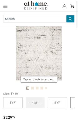 At Home Redefined Area Rug 8x10