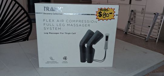 TRAKK Leg Massager for Thigh Calf Air Compression Full Leg Brand New