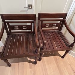Antique Wooden Chairs 
