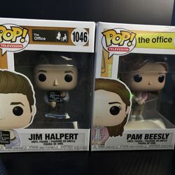 The Office Jim&Pam Funko Pops