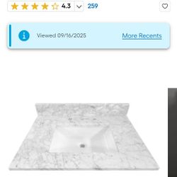 Vanity Top, Medicine Cabinet And Bathroom Mirror