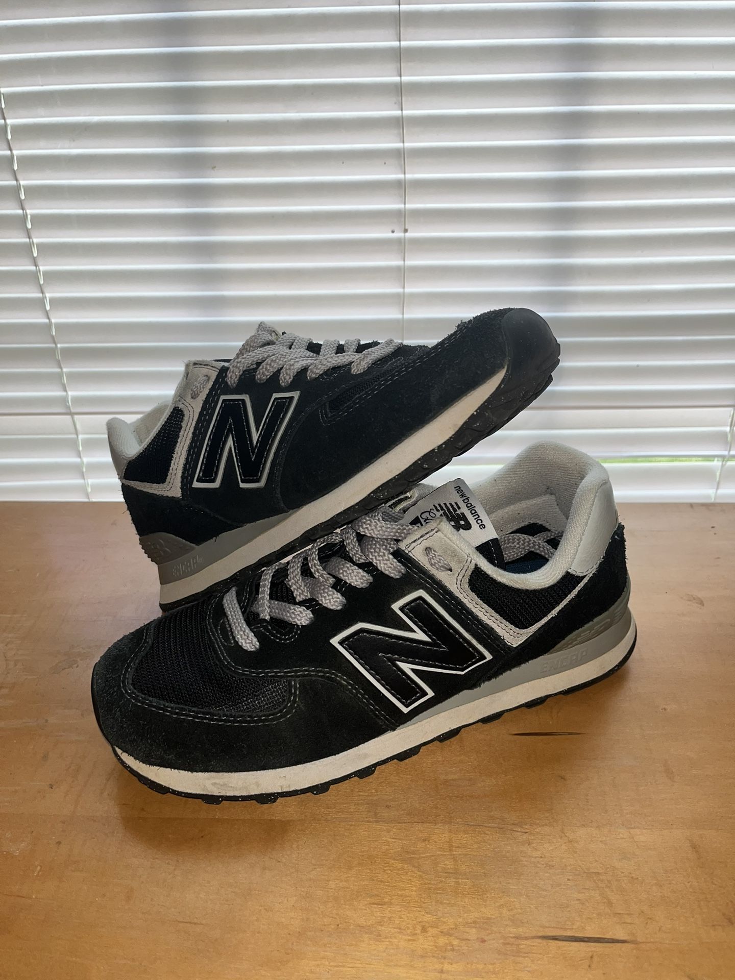 Black And Gray New Balance 574! Read Description 