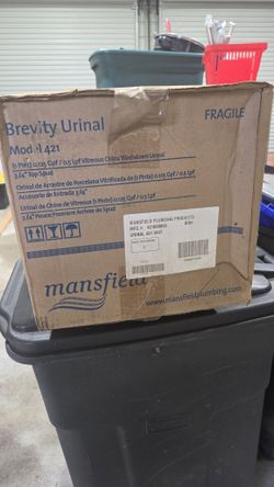 Mansfield Brevity Urinal Model 421 - NEW IN BOX