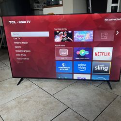 55 Inch 4K Roku TCL Smart TV