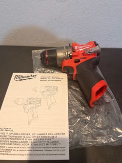 New Milwaukee M12 Fuel Hammer Drill