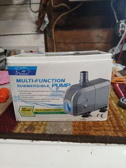 Multi functional submersible pump