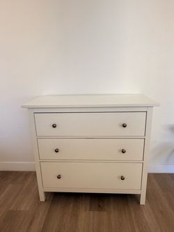 White dresser